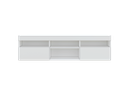 Ver imagem 5 de Rack Suspenso para Tv até 65" Multimóveis Paris Fg3326 com 2 Portas Branco