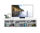 Ver imagem 4 de Rack Suspenso para Tv até 65" Multimóveis Paris Fg3326 com 2 Portas Branco