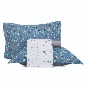 Jogo De Cama Solteiro 2 Pçs Toque Acetinado - Terrazzo
