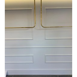 Rodameio Poliestireno 04cm classico Branco 31004 Arquitech - 3