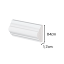 Ver imagem 2 de Rodameio Poliestireno 04cm classico Branco 31004 Arquitech