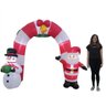 Arco Inflavel Enfeite Natal Natalino 2 Metros Decoraçao Casa Loja Shopping Comemoraçao Evento Festa  - 3