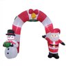 Arco Inflavel Enfeite Natal Natalino 2 Metros Decoraçao Casa Loja Shopping Comemoraçao Evento Festa  - 5