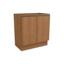 Ver imagem 1 de Gabinete de Cozinha Modulado Balcão Maxxi G744 C/ 2 Portas S/ Tampo 80cm Canela - Kappesberg