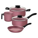 Ver imagem 1 de Jogo de Panelas Tramontina em Alumínio Antiaderente Starflon