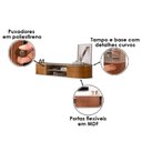 Ver imagem 2 de Rack Bancada Suspensa Algarve Fendi Naturale – Madetec