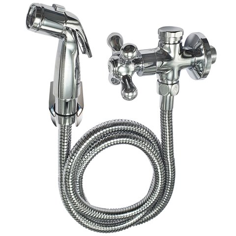 Ducha Higiênica Deca Belle Époque com Registro Curto e Derivação Cromado- 1984c52minicr