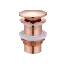 Válvula Lavatorio Click Luxo Rose Gold 8 Cm - 1.1/4 - 1