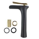 Ver imagem 7 de Torneira Cascata Banheiro Monocomando Luxo Misturador Quente Frio Bancada Cuba Mesa Cobre