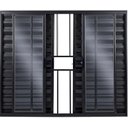 Ver imagem 1 de Janela de Alumínio Veneziana 6 Folhas Com Grade Anchieta Esquadrias 100 x 150cm