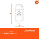 Ver imagem 2 de Biodigestor 800l/dia Aquarela Eco