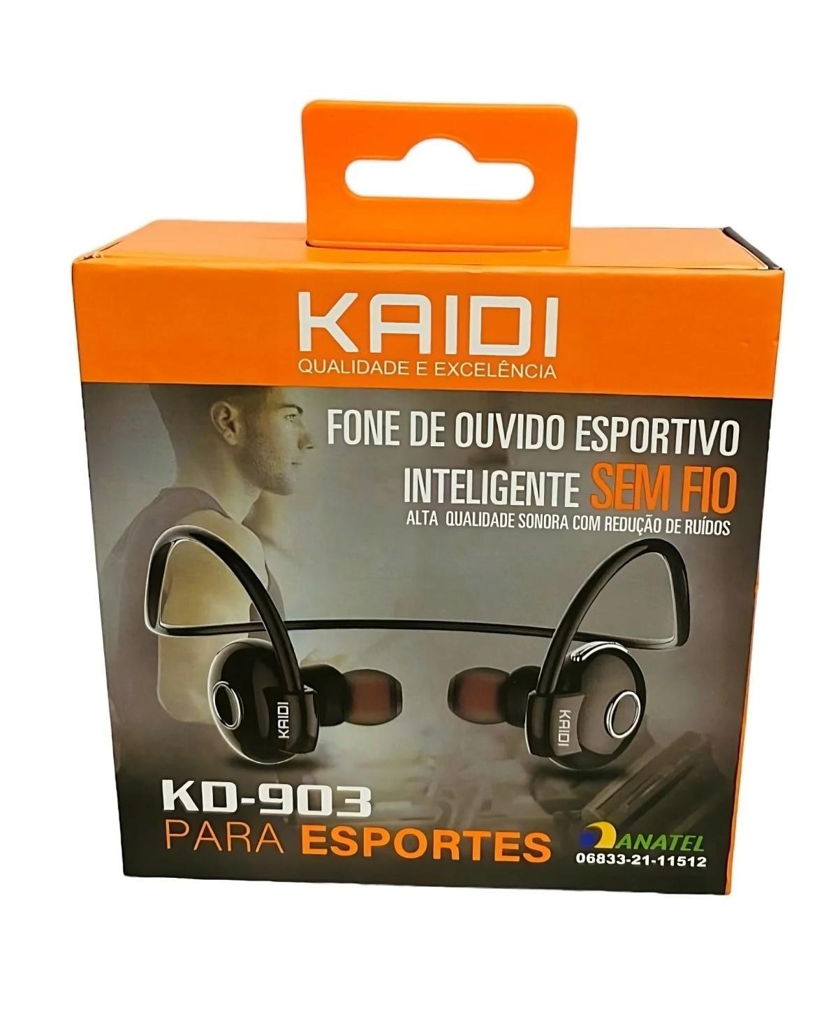 Fone Ouvido Kaidi Bluetooth sem Fio Kd903 Kaidi Kd-903 | MadeiraMadeira