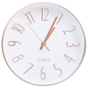Ver imagem 2 de Relógio de Parede 30 Cm Decorativo Silencioso Rose Gold 950 Pgb Relógio 30 Cm Decorativo Rose Gold B