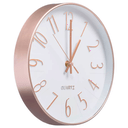 Ver imagem 1 de Relógio de Parede 30 Cm Decorativo Silencioso Rose Gold 950 Pgb Relógio 30 Cm Decorativo Rose Gold B