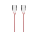 Ver imagem 1 de Kit 2 Taças para Espumante Enterra na Areia Praia 210ml Cor:rosa Bebê