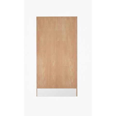 Protetor Salva Porta 70cm Chapa Galvanizada Branca