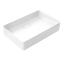 Ver imagem 1 de Cuba de Apoio Retangular para Banheiro Docolflow 60x40x12,5cm Branco - Docol