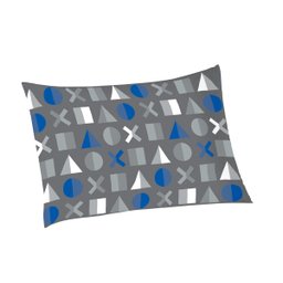 Jogo de Cama Infantil Lepper Playstation Solteiro 2 Peças Microfibra Azul - 3