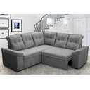 Ver imagem 1 de Sofá Canto London Suede Velut - King House