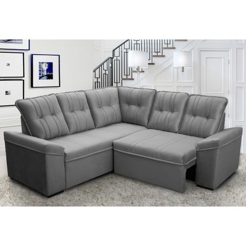 Sofá Canto London Suede Velut - King House