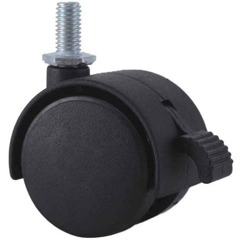 Kit Rodízio Giratório Roda Rodinha 50mm 80kg