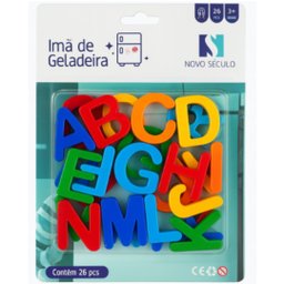 Alfabeto Magnético Infantil 26 Letras Maiucsculas Imã Educativo - 5