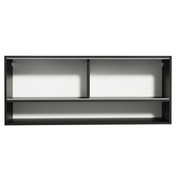 Armário Aéreo Madesa 2 Portas Correr Vidro Reflex 1 Nicho para Cozinhas Glamy, Lux e Reims - 8
