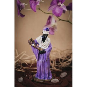 Imagem Orixa Nana Escultura Resina Estatua 15 Cm