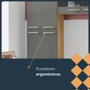 Ver imagem 7 de Cozinha (sem Balcão) 6 Portas 2 Portas de Vidro Nala - Ssx Multicoisas