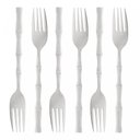 Ver imagem 1 de Conjunto 6 Garfos para Mesa de Aço Inox Bambu Elegant 19,8cm - Lyor