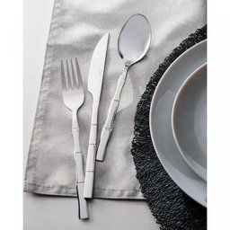 Conjunto 6 Garfos para Mesa de Aço Inox Bambu Elegant 19,8cm - Lyor - 3
