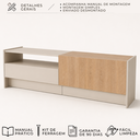 Ver imagem 3 de Rack Module com Prateleira e Basculante 180cm Byhouse