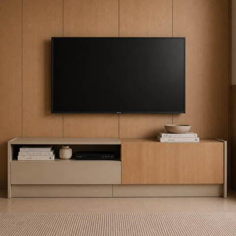 Rack Module com Prateleira e Basculante 180cm Byhouse