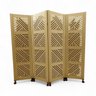 Biombo Dubai 4 Divisórias C/ 8 Rodinhas - 1