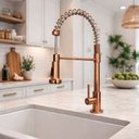 Ver imagem 7 de Torneira de Cozinha Gourmet de Bancada 360° Cromada Rose Gold Inox 304 Brinovar