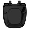 Assento Sanitário Fit Versato Preto Soft Close Termofixo - 6