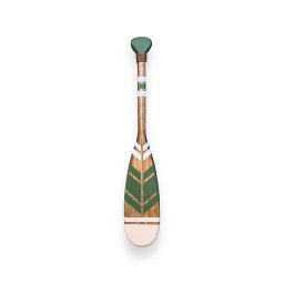 Remo Decorativo Verde e Bege 55 Cm Decoração de Parede em Madeira para Casa de Praia - 2