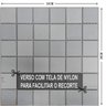Pastilha de Vidro para Piscina Banheiro Azul Grande 30x30x4.8cm - 7