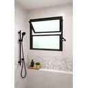 Ver imagem 1 de Vitro Basculante de Alumínio Preto 40x40