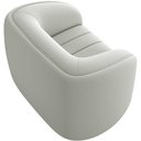 Ver imagem 6 de Kit Sofá 5 Lugares para Sala 332cm com 02 Poltronas Lazio M03 Veludo Creme - Lyam Decor