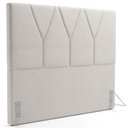Ver imagem 1 de Cabeceira Cama Box Casal 140cm Aura Linho W01 Champanhe - Mpozenato