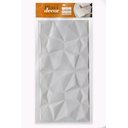 Ver imagem 2 de Placa Adesiva 3D Paris Branco 70cm x 70cm Plavidecor - Alto Relevo