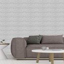 Ver imagem 3 de Placa Adesiva 3D Paris Branco 70cm x 70cm Plavidecor - Alto Relevo