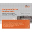 Ver imagem 6 de Placa Adesiva 3D Paris Branco 70cm x 70cm Plavidecor - Alto Relevo