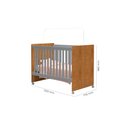 Ver imagem 3 de Berço Americano Nature-cinza Catatau