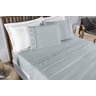 ROUPA DE CAMA GLAMOUR CASAL SUPER KING JOGO DE CAMA INFINITY EXCLUSIVO BORDADO MICRO PERCAL 300 FIOS - 3