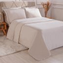 Ver imagem 1 de Kit Colcha Casal 300 Fios Classic 220x240cm Luna