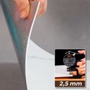 Ver imagem 6 de Kit 10 Placas Autocolantes Mármore Adesivo Vinílico Azulejo Cinza Escuro Brilhoso 3d Brinovar