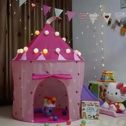 Barraca Castelo Das Princesas Infantil Menina Dobravel Grande Tenda Crianças - 13