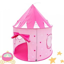 Barraca Castelo Das Princesas Infantil Menina Dobravel Grande Tenda Crianças - 4